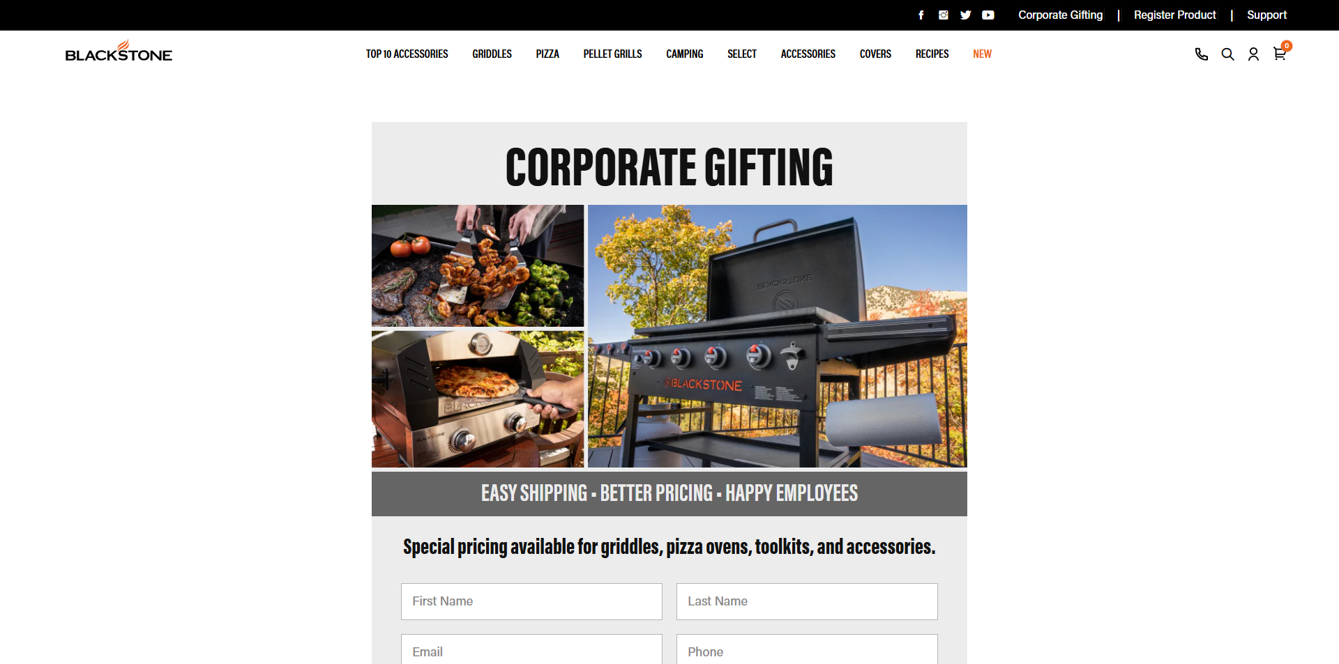 Blackstone discount code